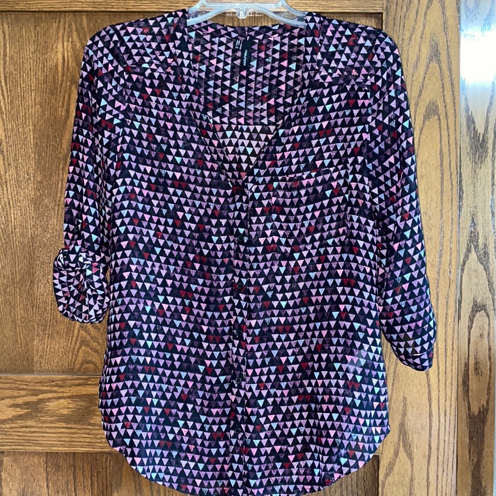 Maurices Sheer Blouse